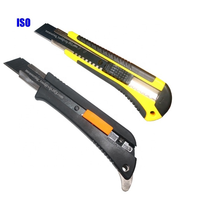 Plastic Box Cutter knives Snap Off Blade 18mm wide 2 in 1 utility knives