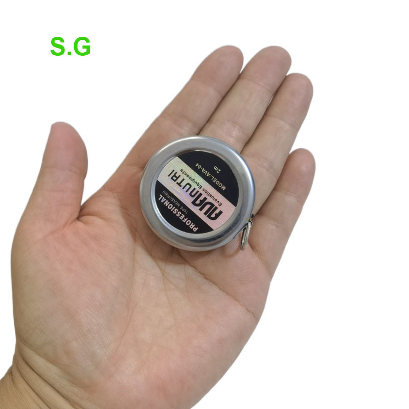 Metal case Steel Measuring Tape Retractable 2m Promotional Products Mini Tape Measure