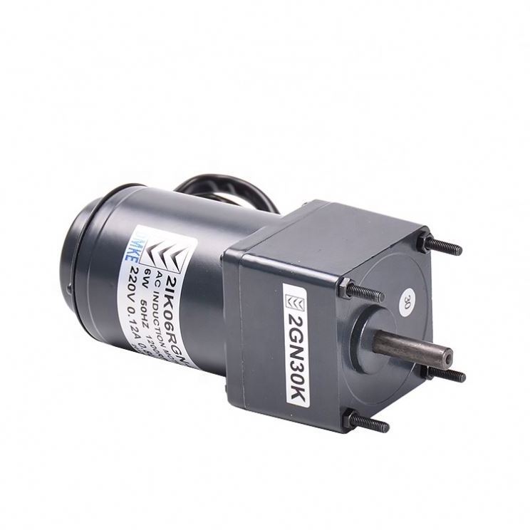 Small Single Phase 110V 220V 380v 60W  100w 180w 200w 220w 300w 10W 50Hz 60Hz Electric dc Ac Gear Motor With Speed Controller