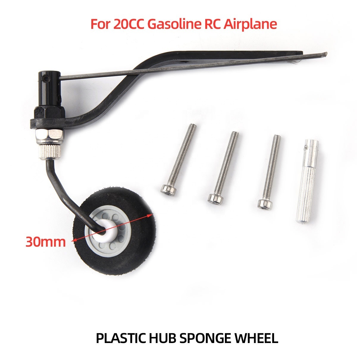 Flight 20CC Foam Tail Wheel  Sets 30mm for 20CC Gasoline RC Airplane