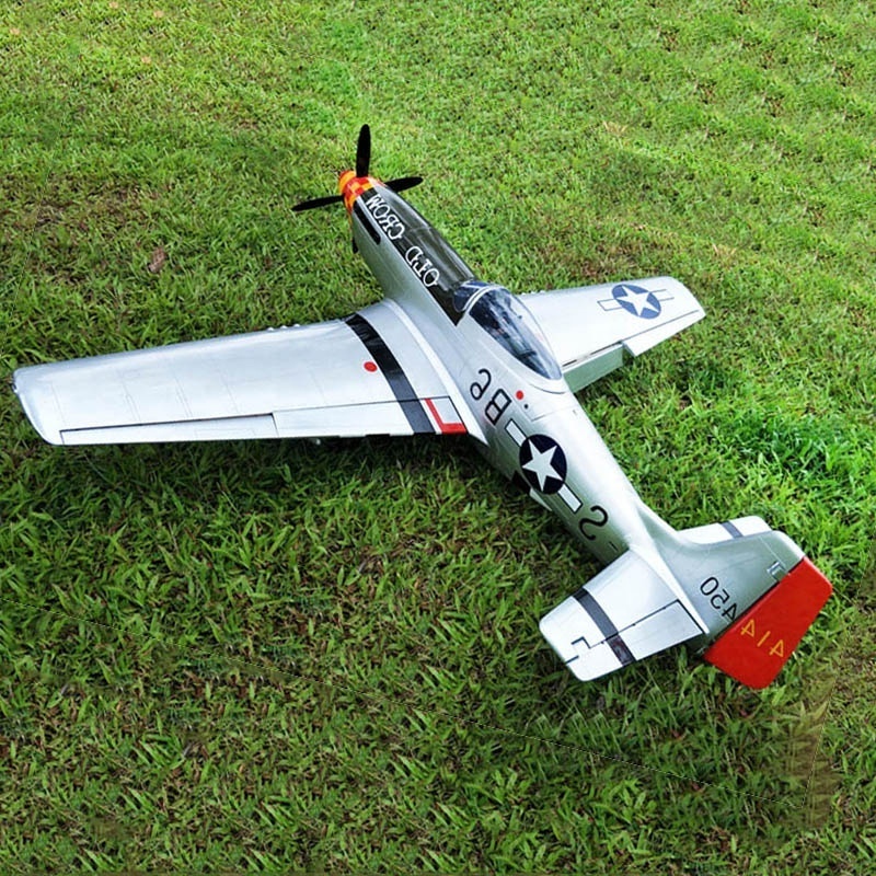 Remote Control Model P-51 Mustang 68inch 20CC Airplane with DLE 20CC 20RA Engine