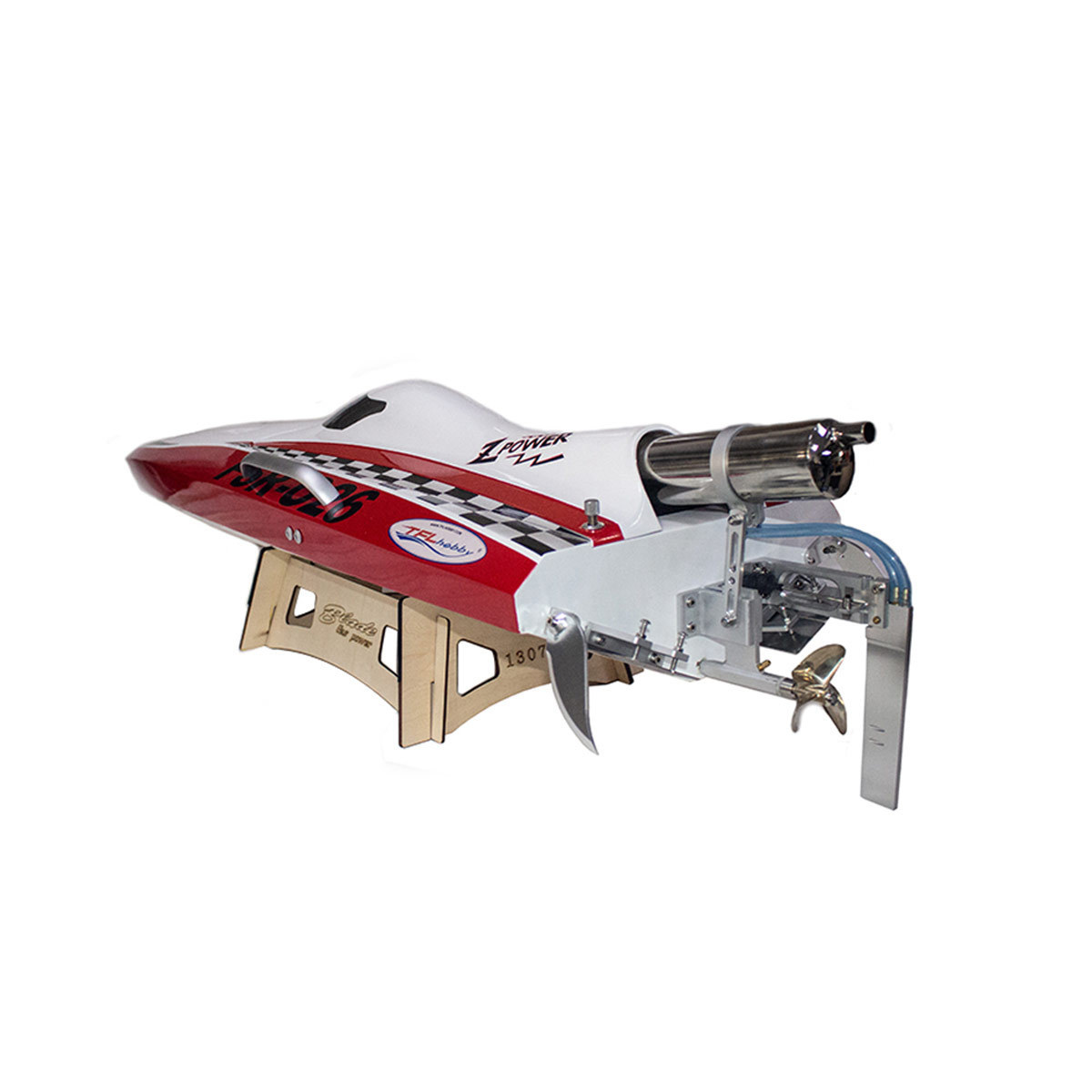 TFL 1307 Blade Race O Boat Fiberglass 30CC Gas Racing Boat