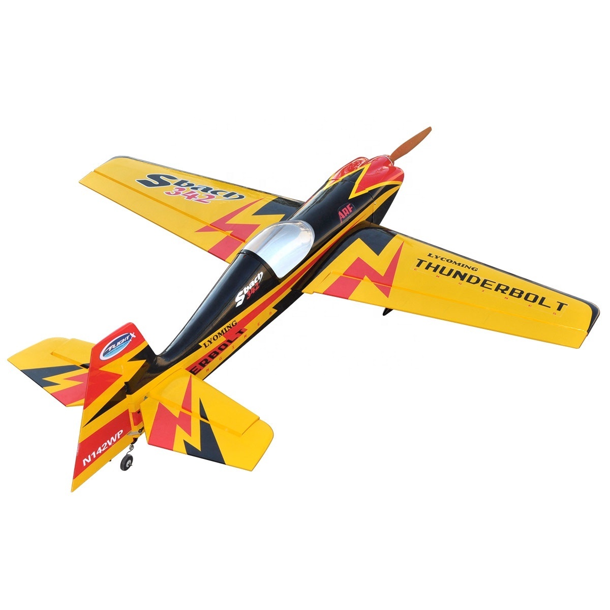 Hobby Sbach 342 55inch Remote Control Electric Plane Toy Flying Balsa Wood Model Airplane RC Plane