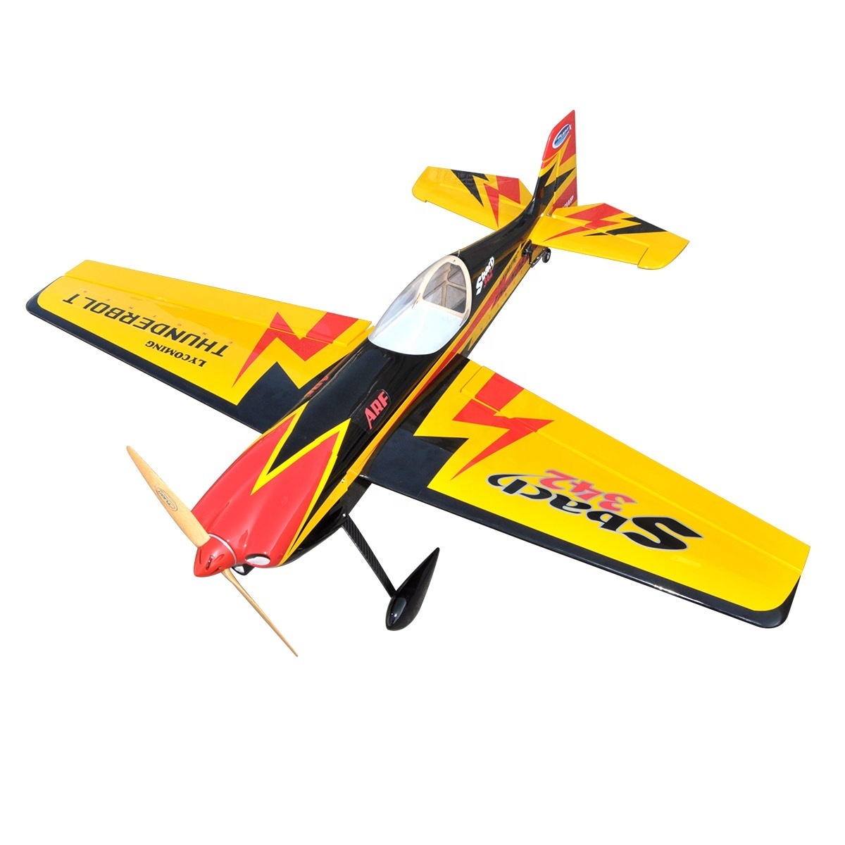 Hobby Sbach 342 55inch Remote Control Electric Plane Toy Flying Balsa Wood Model Airplane RC Plane