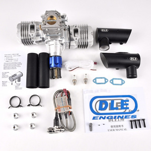 DLE130 130CC Double Cylinder Gasoline Engine For RC Fix Wing Airplane Gas 13HP Engines