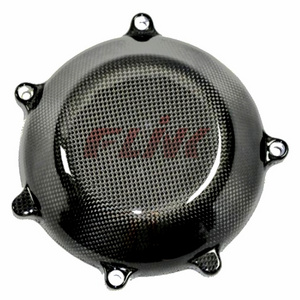 carbon fiber motorcycle part Dry Clutch Cover for Ducati