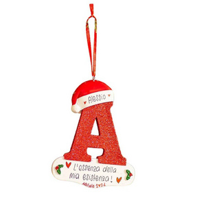 Christmas Wishing Tree Pendant, Christmas Hat Decoration, Diy Blessing Letter Pendant