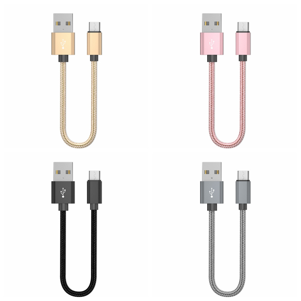 Cheap price wholesale Nylon Braid 2a fast Charging Small Micro Cable Heavy Duty USB A Cables