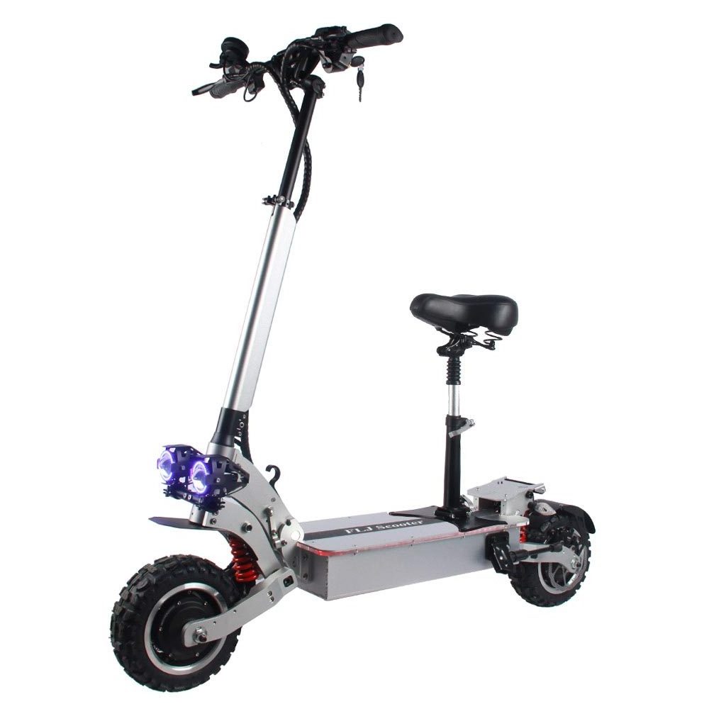 FLJ SK3-1 Fast Speed Snow E Scooter Dual Motor 72V 7000W Powerful Folding Electric Scooter for Adult