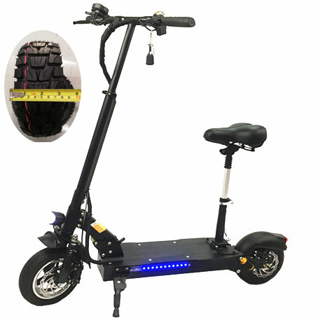 Factory wholesale electric kick scooter for adult with Explosion proof tires off road tires for optional 48V 1200W kick scooter