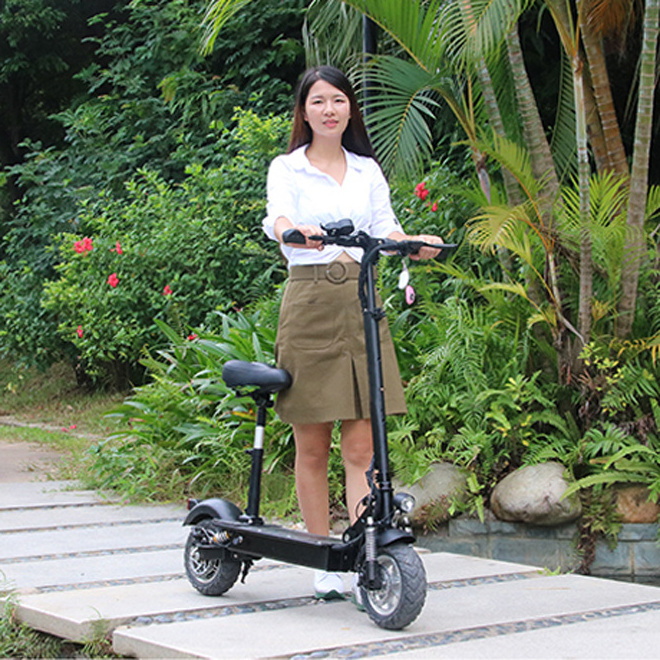 manufacturer big tire Electric Scooter with seat  motor 48v 1200w Electric Scooter