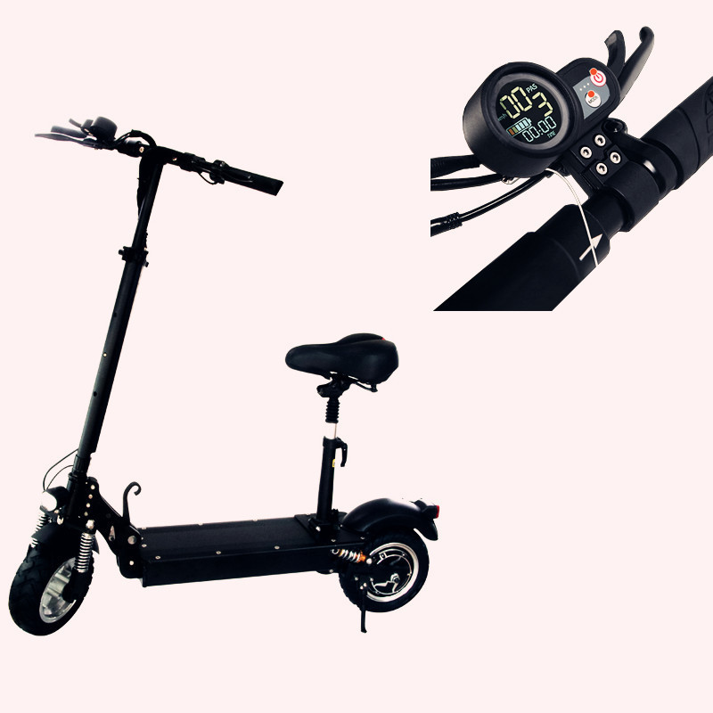 manufacturer big tire Electric Scooter with seat  motor 48v 1200w Electric Scooter