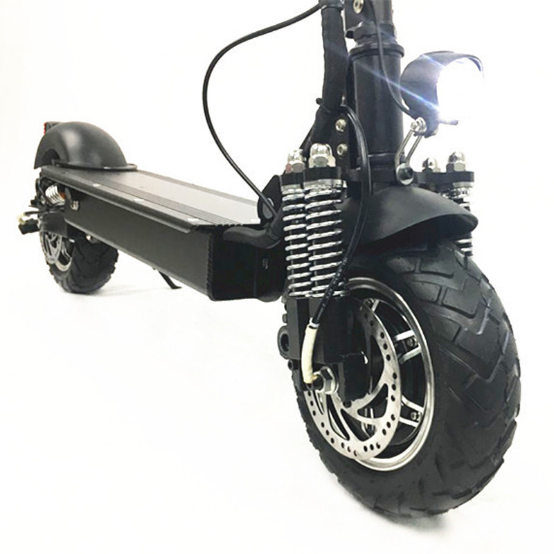 2019 el scooter Adult Foldable dual motor fat tire electric scooter 10 inch Two Wheel scooter electrico