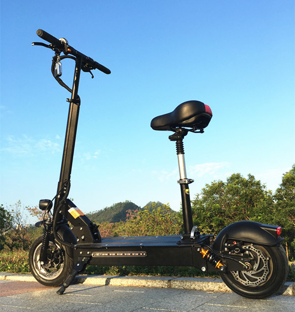 Factory wholesale electric kick scooter for adult with Explosion proof tires off road tires for optional 48V 1200W kick scooter