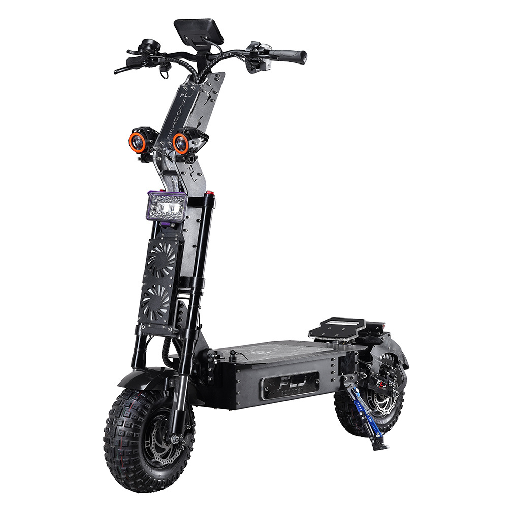 FLJ 72V 10000 watt 14 inch fat off-road tire electric scooter with removable battery new design adult mobility scooter