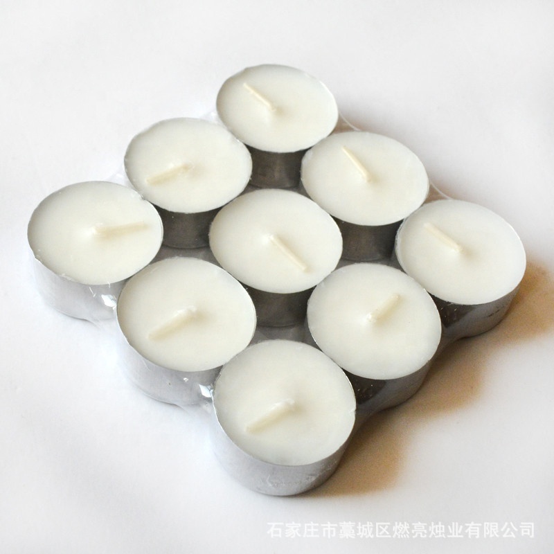 Smokeless Tea Lights 8 Hour Long Burn Night Light Candles Unscented Tealight