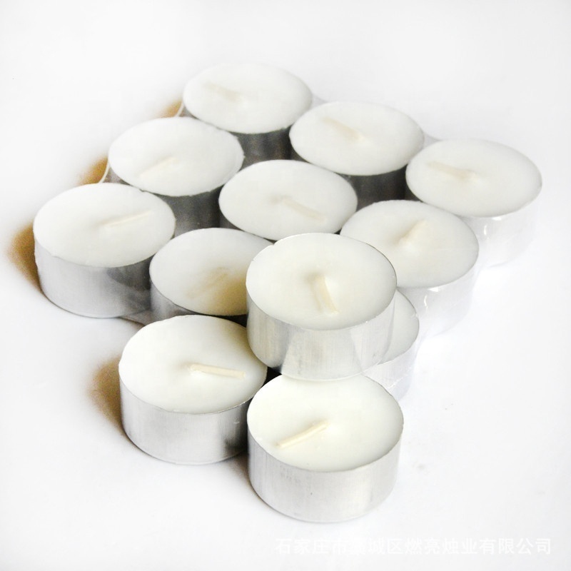 Smokeless Tea Lights 8 Hour Long Burn Night Light Candles Unscented Tealight