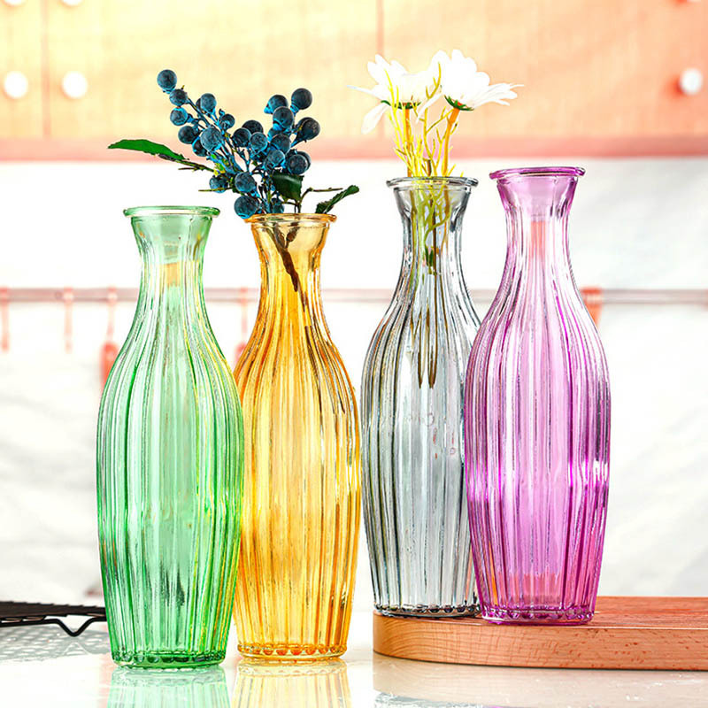 Factory Price Modern Fashion Table Centerpiece Decoration Transparent Bulk Vases In Bulk For Wedding