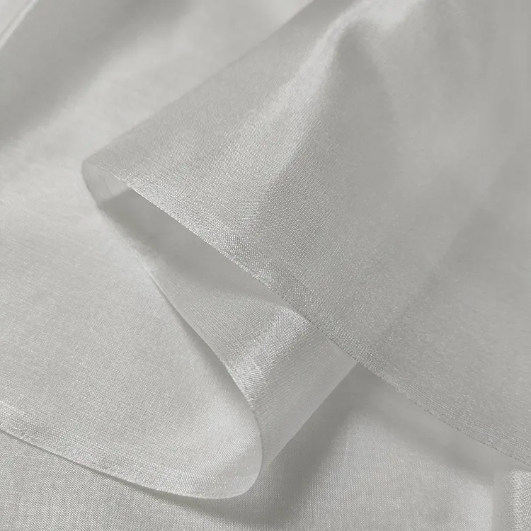 OEKO white color 6mm 140cm silk habutai scarf undyed white silk paj fabric for scarf dyeing and painting