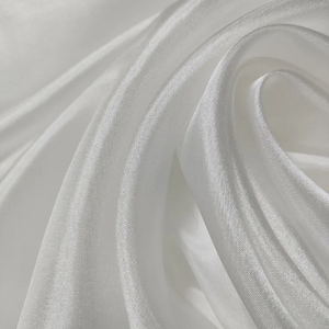 OEKO white color 6mm 140cm silk habutai scarf undyed white silk paj fabric for scarf dyeing and painting