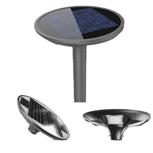 wholesale Ip65 outdoor 20w aluminium solar powered battery motion sensor led UFO solar garden light