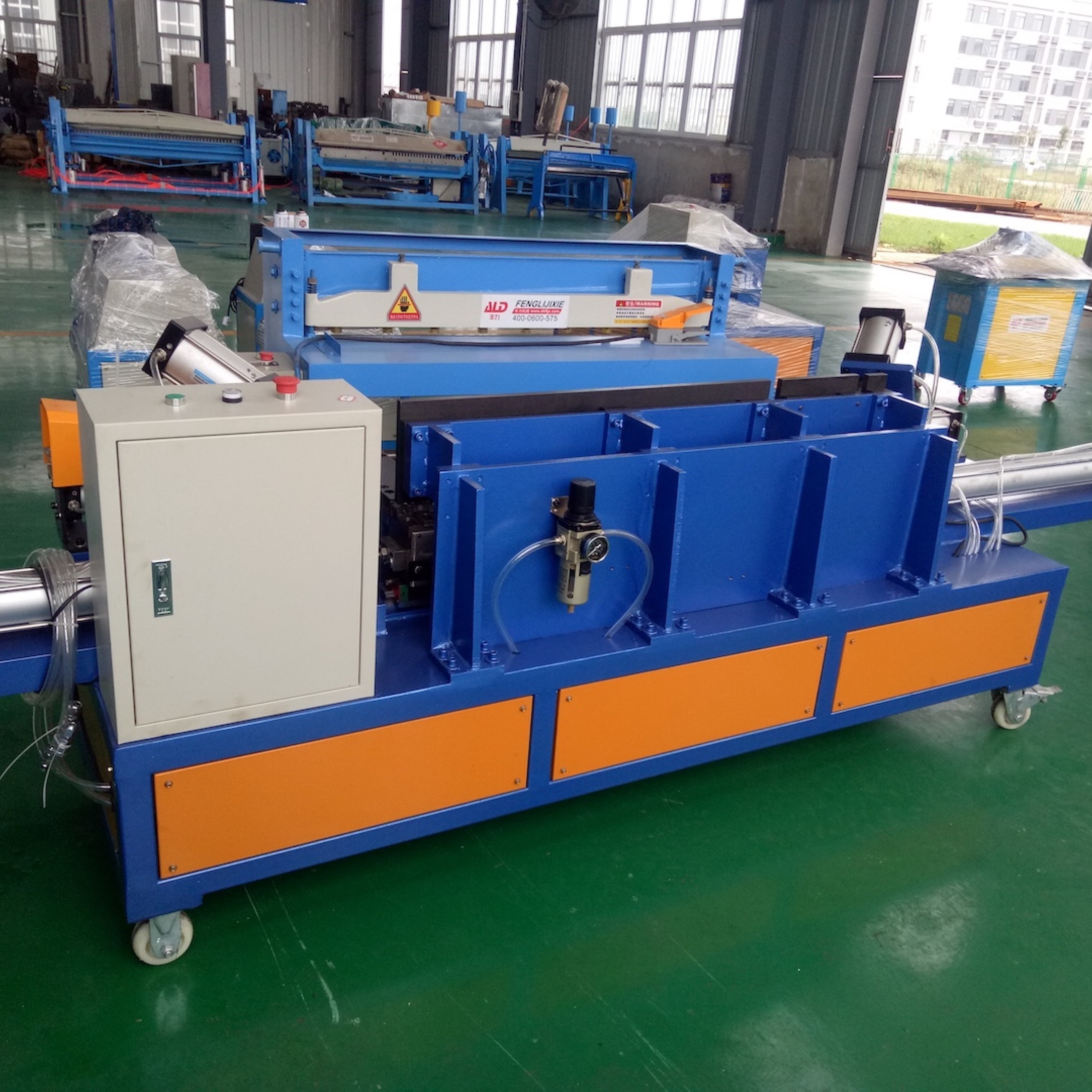 Fengli Pneumatic pittsburgh lock seaming machine,Pittsburgh seam closer,hvac duct machine For sales