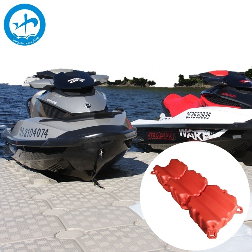 New HDPE Row material Good quality  For Jet ski dock float  Floating Dock aluminum boat lift