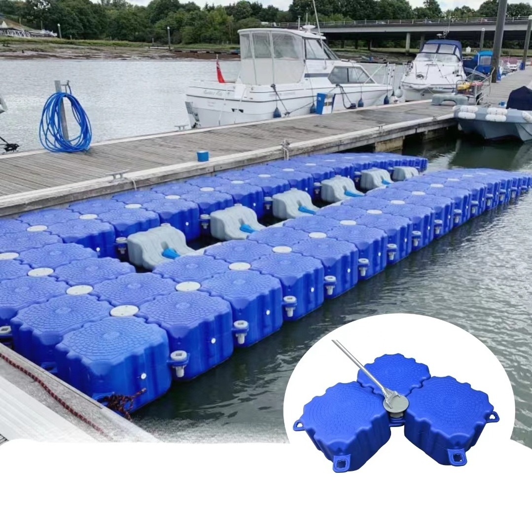 New HDPE Row material Good quality  For Jet ski dock float  Floating Dock aluminum boat lift