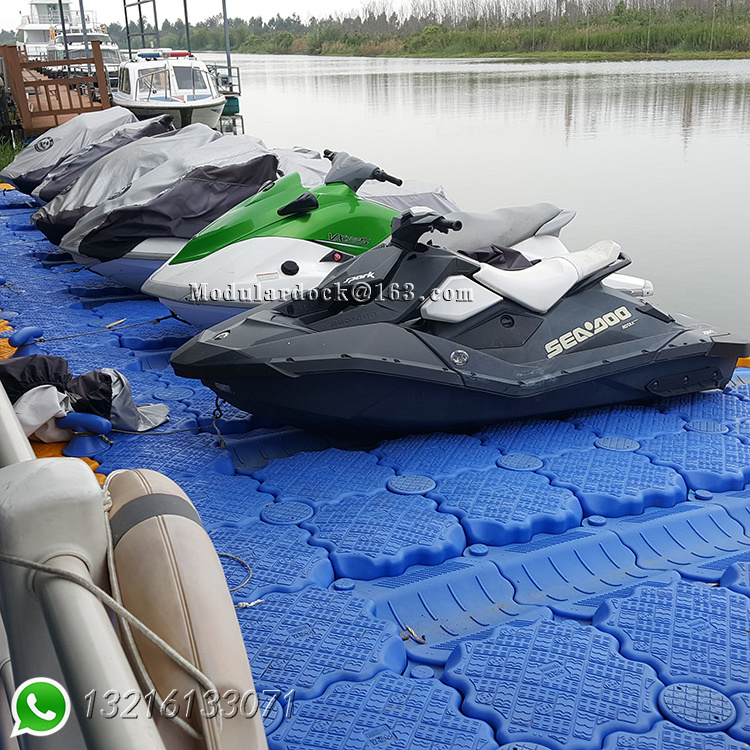 Marine HDPE Plastic Floating pontoon used for Jet Ski Floating Dock