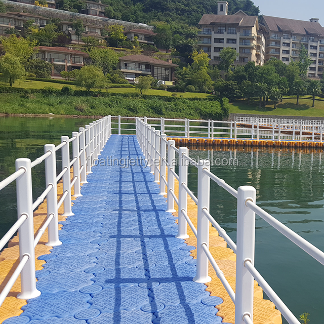 Plastic floating bridge Floating Sea Bridge