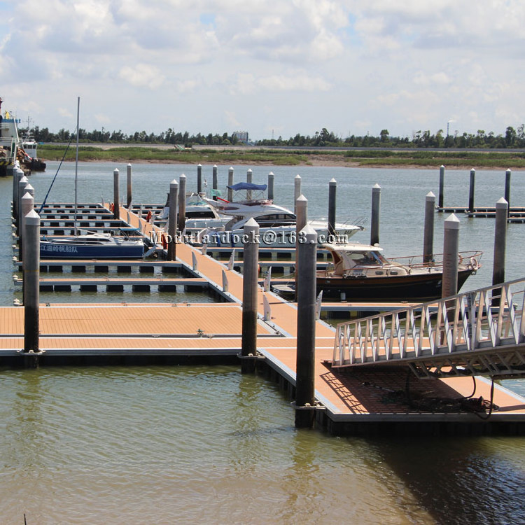 Modular floating dock pontoon foam filled dock float