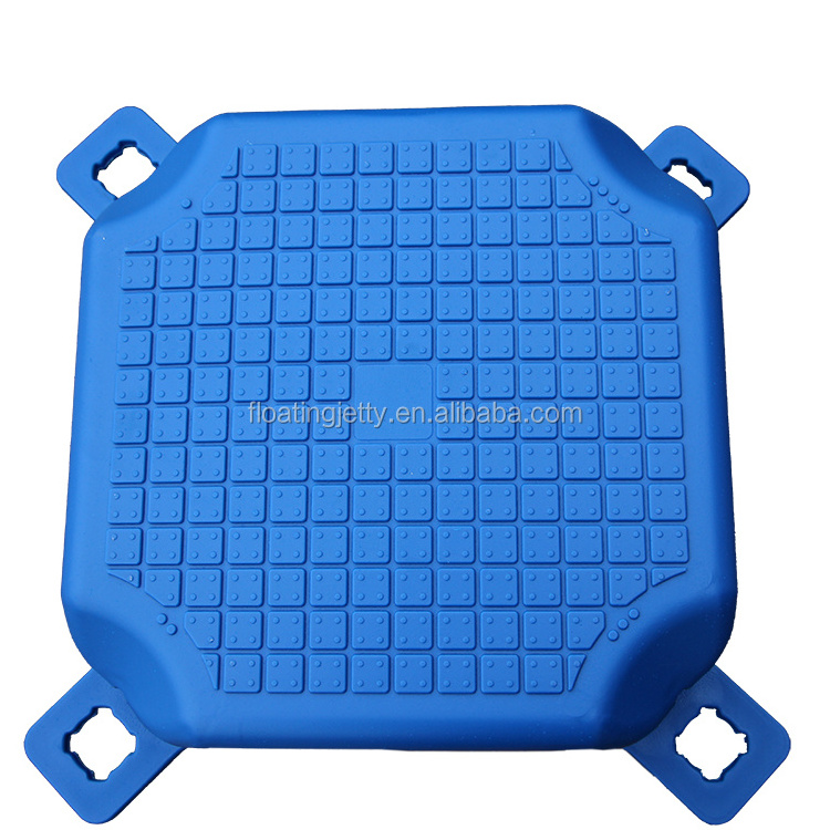 plastic boat pontoon dock / plastic modular floating pontoon / plastic marine floaters for sale