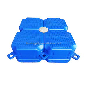 pontoon flotant  docks for lakes modular plastic float dock pontoon platform bridge