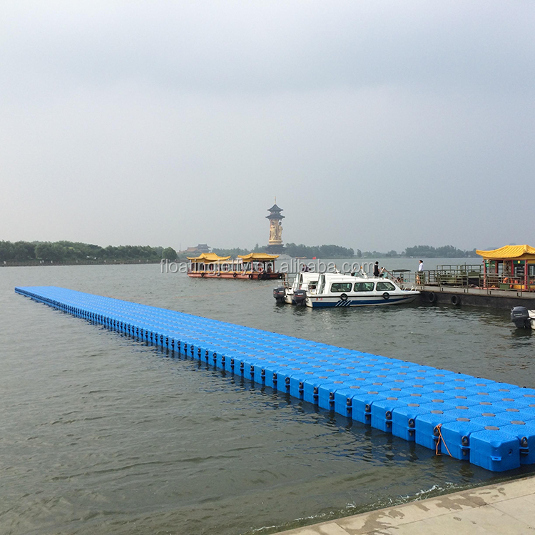 plastic pontoon water floating bridge