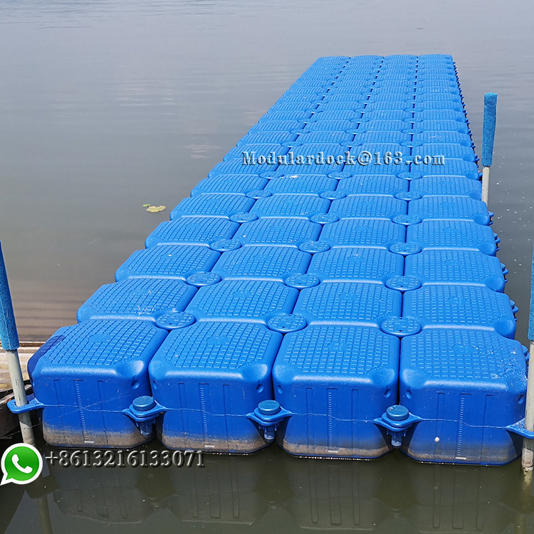 Hdpe floating pontoon walkway  portable  floating bridge