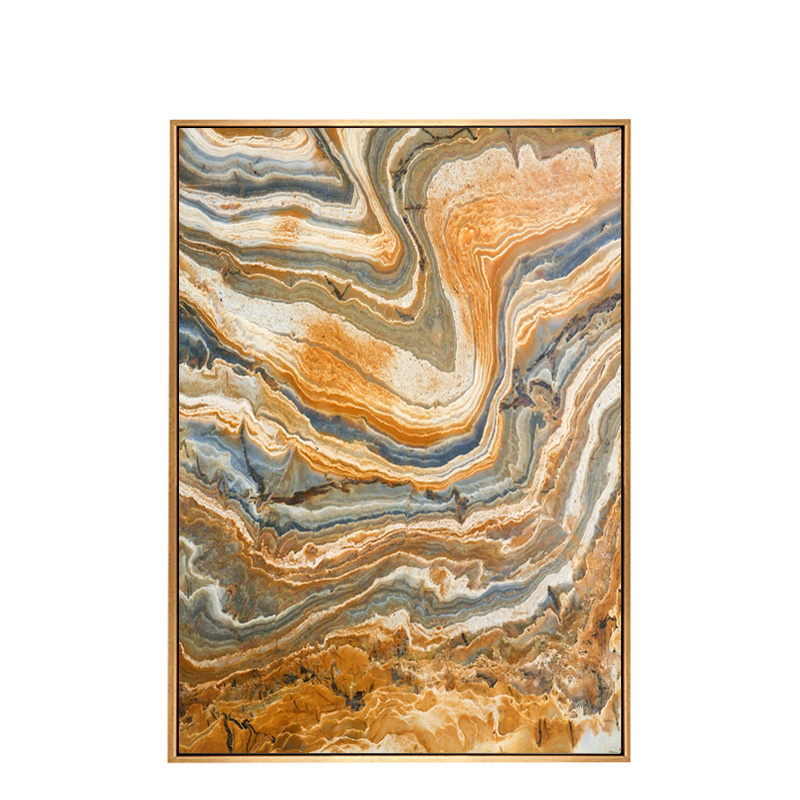 Mexican Marble Stone Art Paintings Canvas Wall Art Picture For Living Room