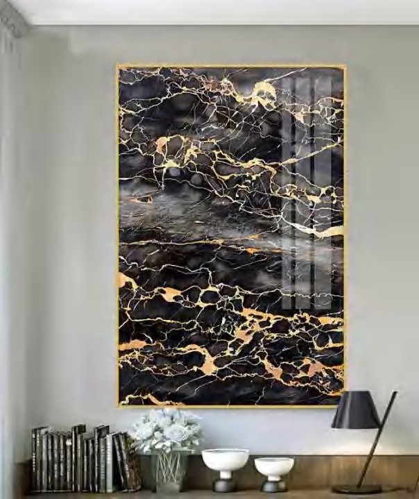 Mexican Marble Stone Art Paintings Canvas Wall Art Picture For Living Room