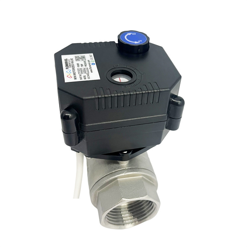 Remote-Controlled Electric Actuator Automatic Water Shut Off Valve for Building Automation & Fire Safety