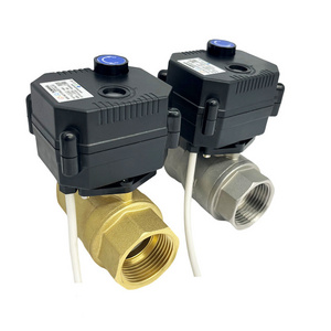 Remote-Controlled Electric Actuator Automatic Water Shut Off Valve for Building Automation & Fire Safety