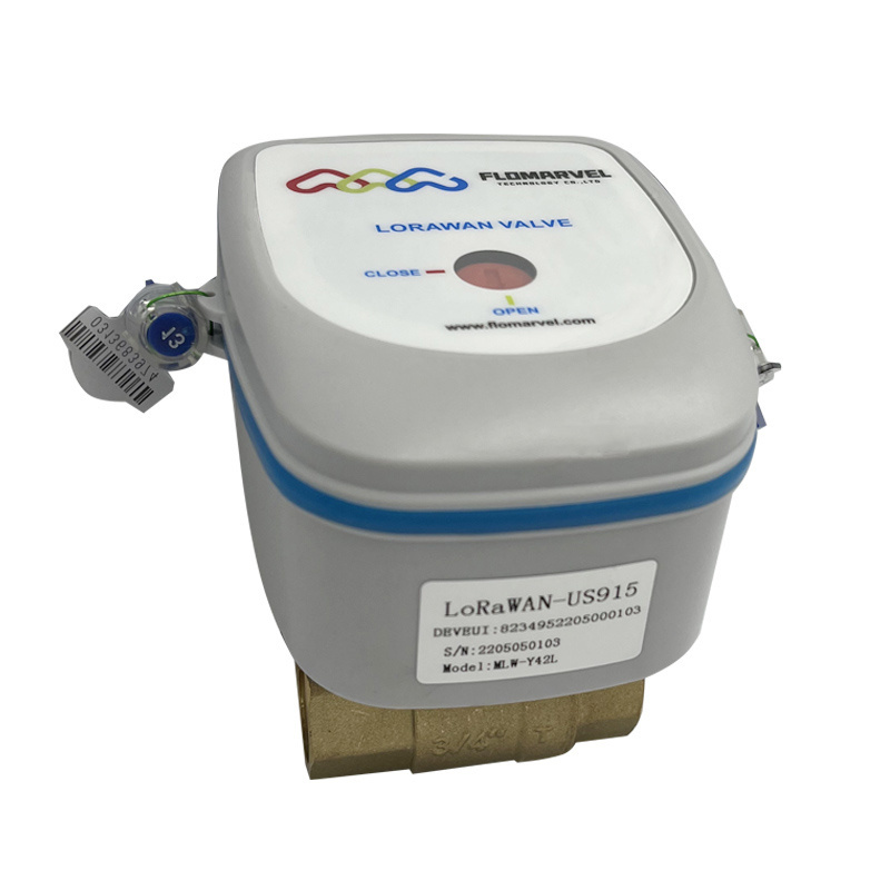 Battery Operated Wireless Lorawan Smart Valve | OEM/ODM Available