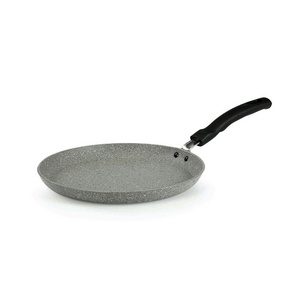 Hot sale non stick crepe pan stone effect kitchen pan for all hobs including induction granite cookware