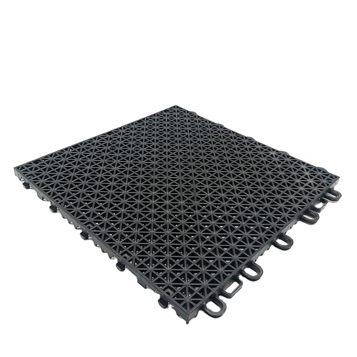 Wholesale outdoor pp playground flooring interlocking outdoor basketball court floor sports tiles