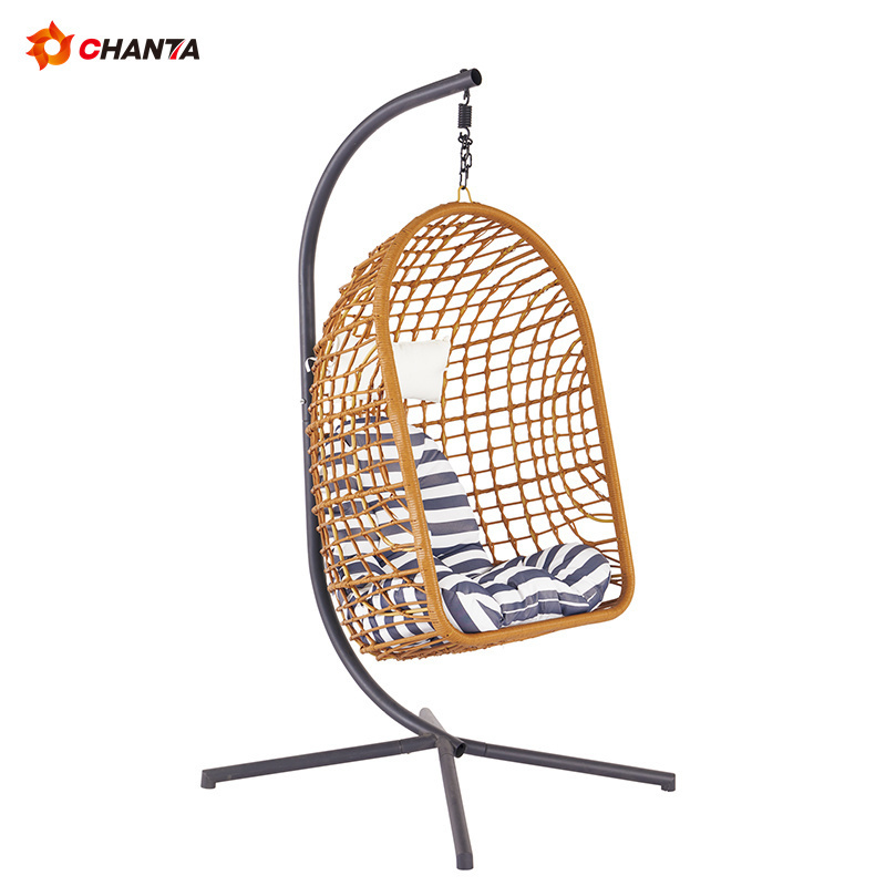 Outdoor Swing Chair High Quality Hanging Egg Custom Size Egg Swing Chair New Design Carton Packing