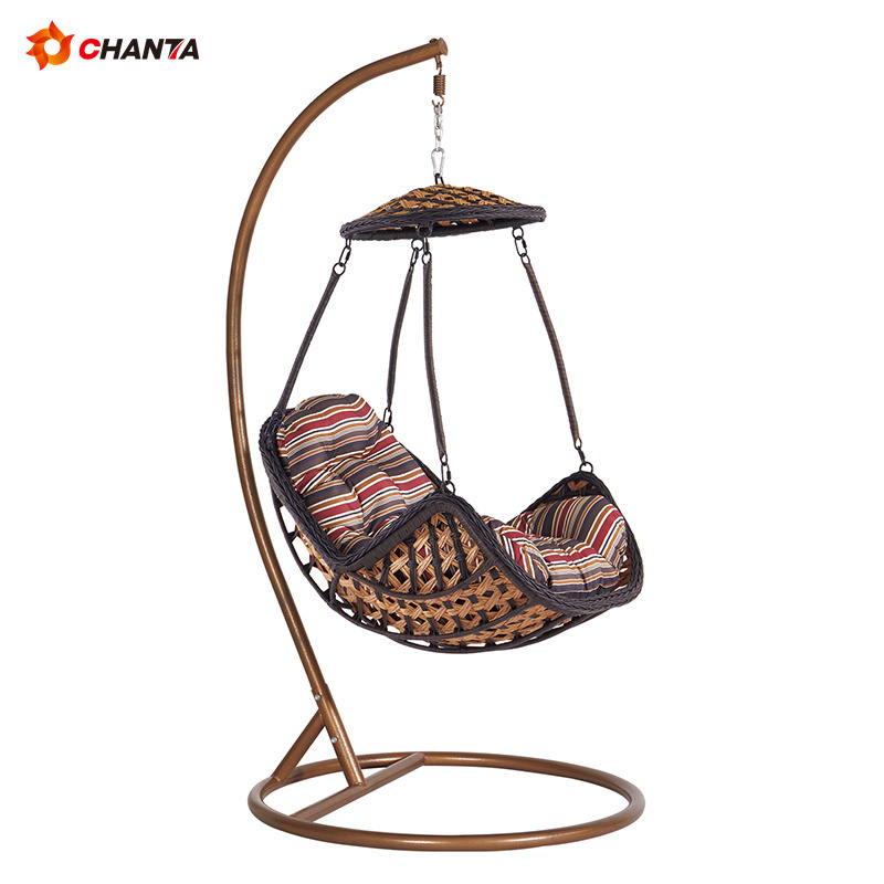 Outdoor Swing Chair High Quality Hanging Egg Custom Size Egg Swing Chair New Design Carton Packing