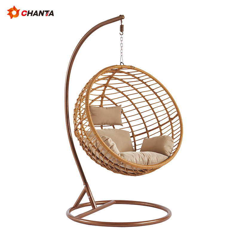 Outdoor Swing Chair High Quality Hanging Egg Custom Size Egg Swing Chair New Design Carton Packing