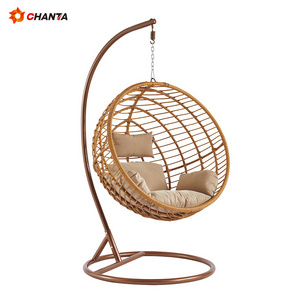 Outdoor Swing Chair High Quality Hanging Egg Custom Size Egg Swing Chair New Design Carton Packing