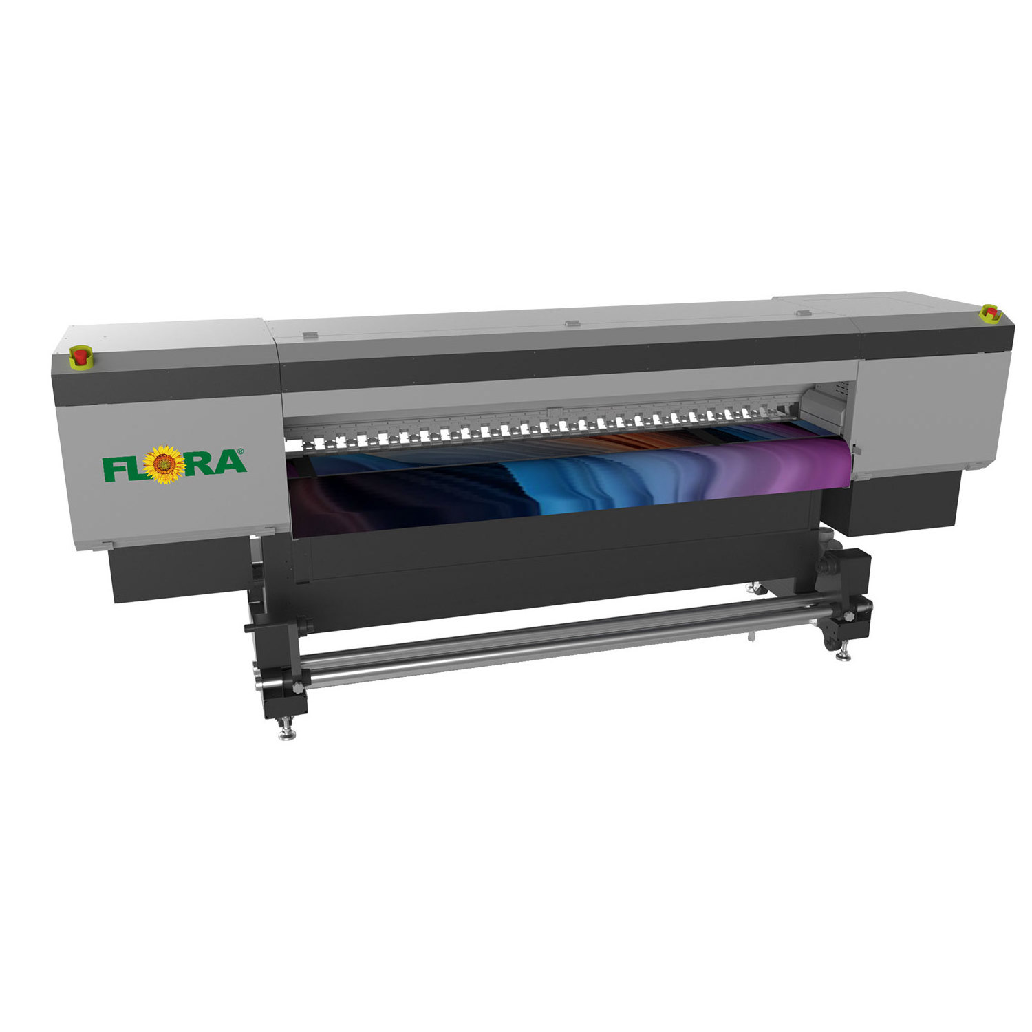 Flora 3.2m A1 A2 Inkjet Epson UV Printer Wide Large Format Roll to Roll Advertisement Printing Machine Digital UV Inkjet Printer