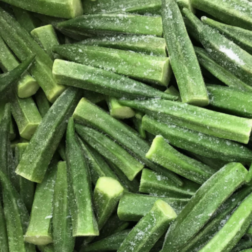 Frozen Food Frozen Vegetables IQF Frozen Okra Cut