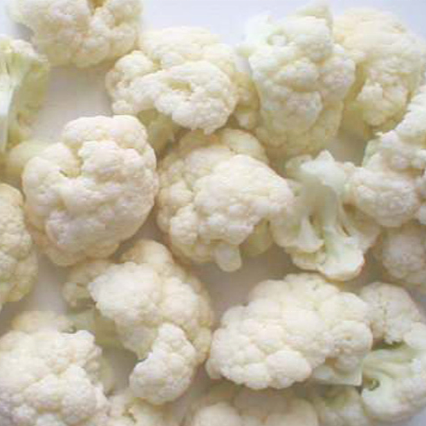 10kg Package IQF Broccoli Floret Frozen White Cauliflower