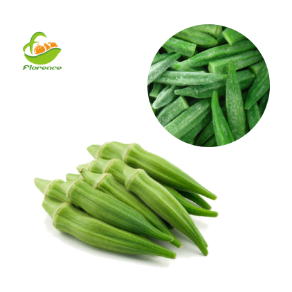 Food Wholesale Frozen Fresh Okra IQF Frozen Okra